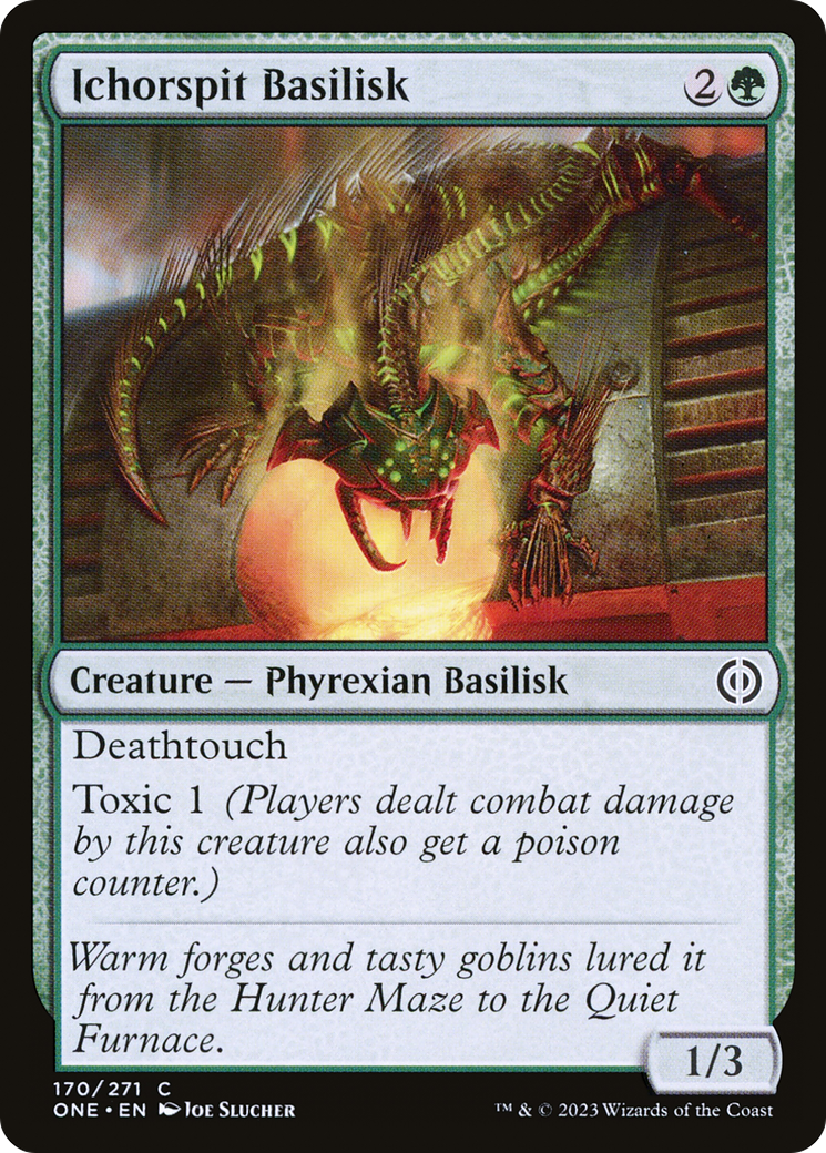 Ichorspit Basilisk [Phyrexia: All Will Be One] | Dragon's Lair Comics and Fantasy Houston TX