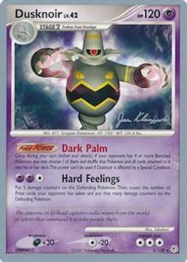 Dusknoir LV.42 (2/130) (Psychic Lock - Jason Klaczynski) [World Championships 2008] | Dragon's Lair Comics and Fantasy Houston TX