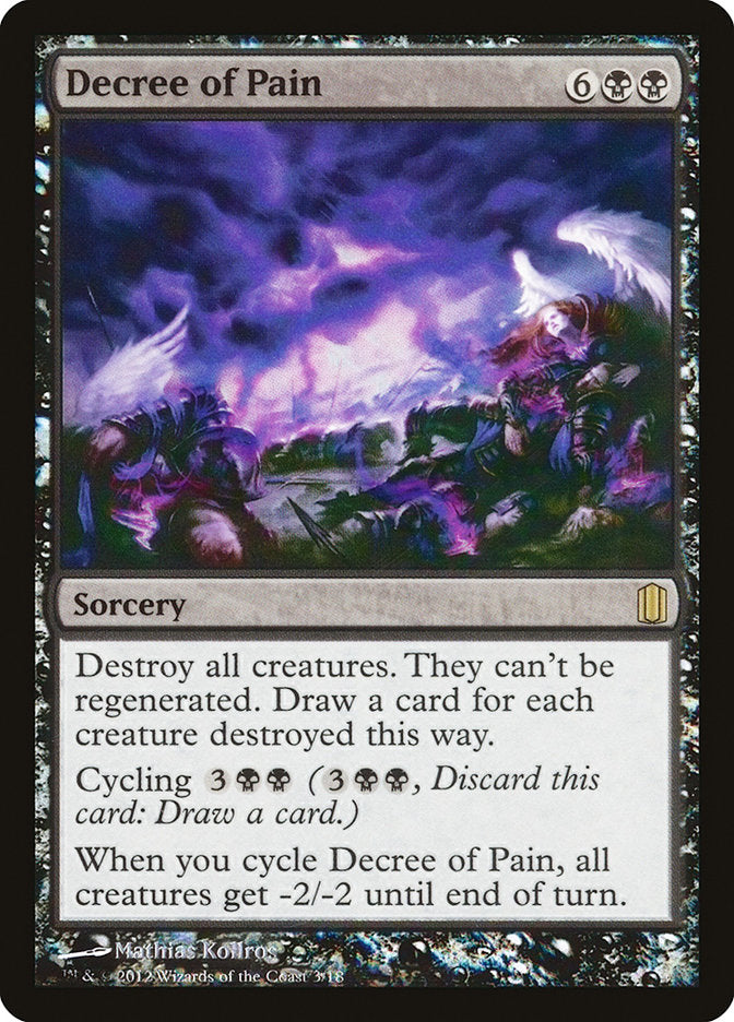Decree of Pain [Commander's Arsenal] | Dragon's Lair Comics and Fantasy Houston TX