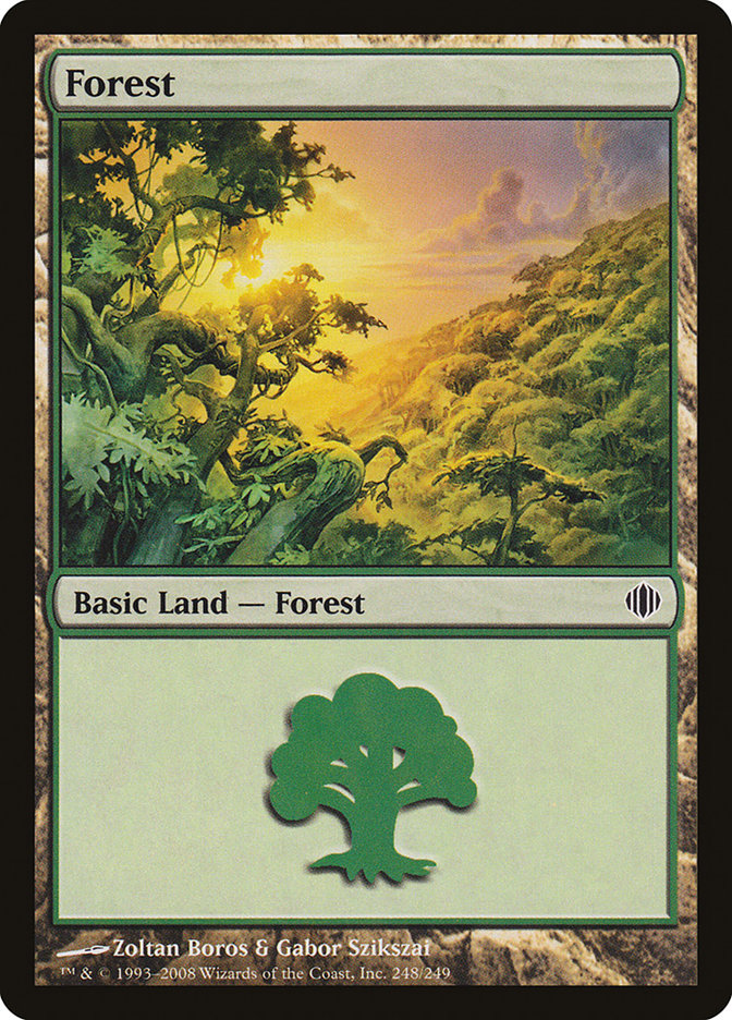 Forest (248) [Shards of Alara] | Dragon's Lair Comics and Fantasy Houston TX