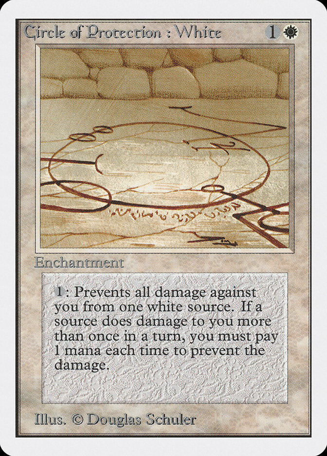 Circle of Protection: White [Unlimited Edition] | Dragon's Lair Comics and Fantasy Houston TX