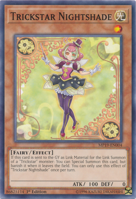 Trickstar Nightshade [MP19-EN004] Common | Dragon's Lair Comics and Fantasy Houston TX