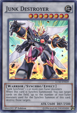 Junk Destroyer [LC5D-EN039] Super Rare | Dragon's Lair Comics and Fantasy Houston TX