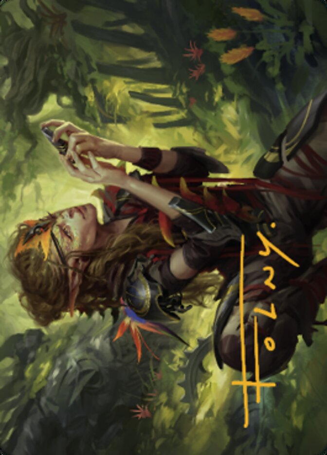 Meria, Scholar of Antiquity Art Card (Gold-Stamped Signature) [Dominaria United Art Series] | Dragon's Lair Comics and Fantasy Houston TX
