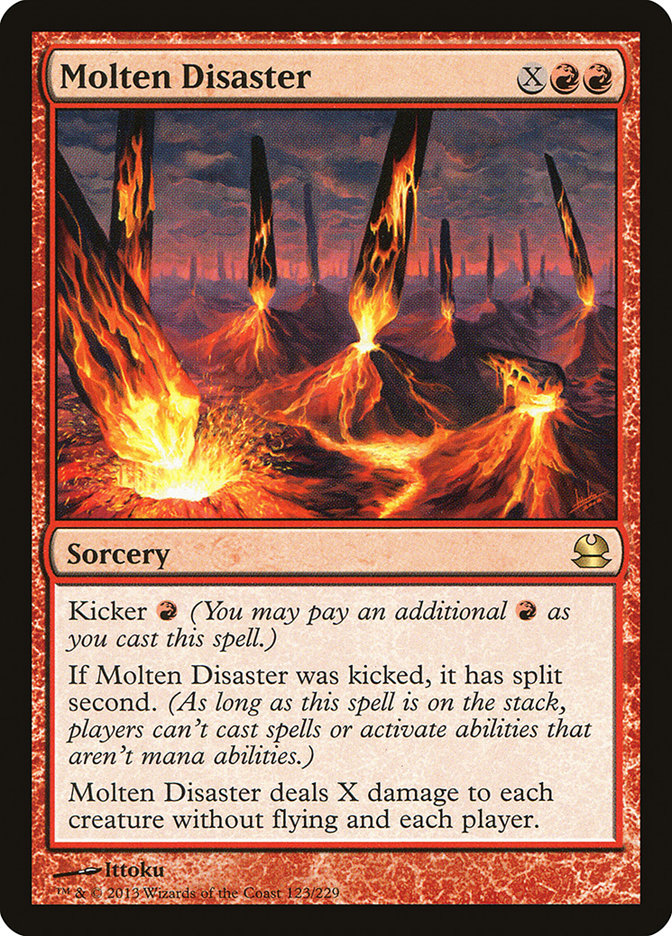 Molten Disaster [Modern Masters] | Dragon's Lair Comics and Fantasy Houston TX