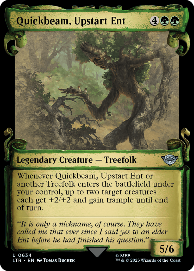 Quickbeam, Upstart Ent [The Lord of the Rings: Tales of Middle-Earth Showcase Scrolls] | Dragon's Lair Comics and Fantasy Houston TX