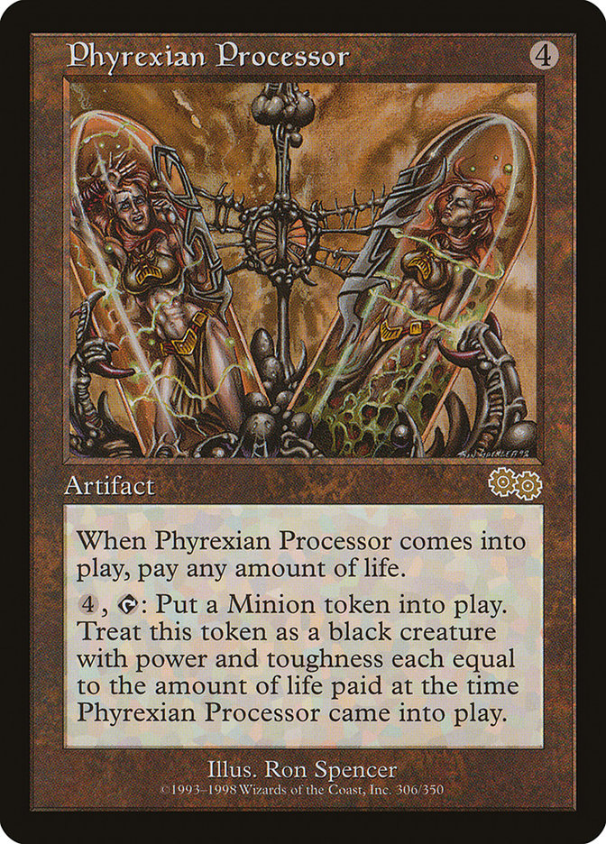 Phyrexian Processor [Urza's Saga] | Dragon's Lair Comics and Fantasy Houston TX