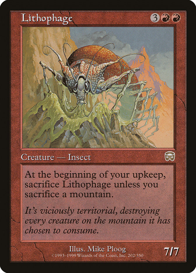 Lithophage [Mercadian Masques] | Dragon's Lair Comics and Fantasy Houston TX