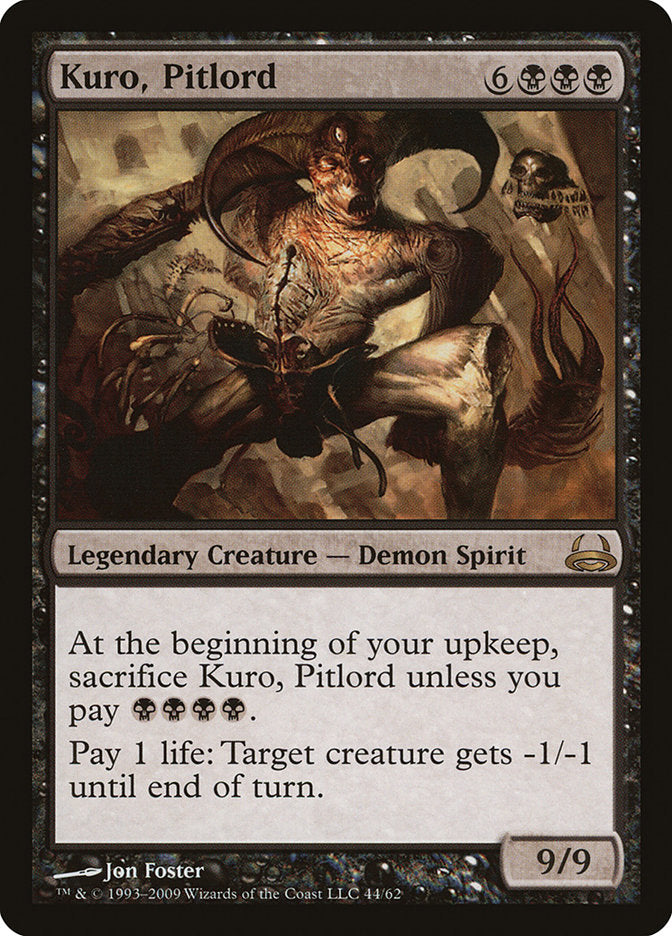Kuro, Pitlord [Duel Decks: Divine vs. Demonic] | Dragon's Lair Comics and Fantasy Houston TX