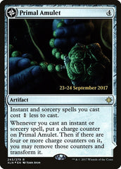 Primal Amulet // Primal Wellspring [Ixalan Prerelease Promos] | Dragon's Lair Comics and Fantasy Houston TX
