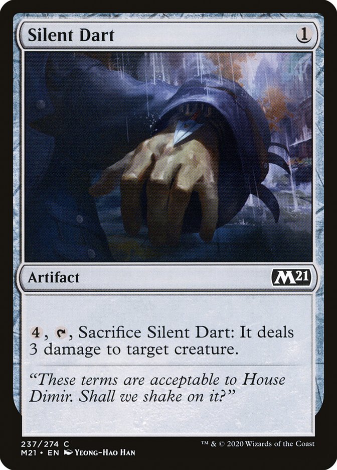 Silent Dart [Core Set 2021] | Dragon's Lair Comics and Fantasy Houston TX