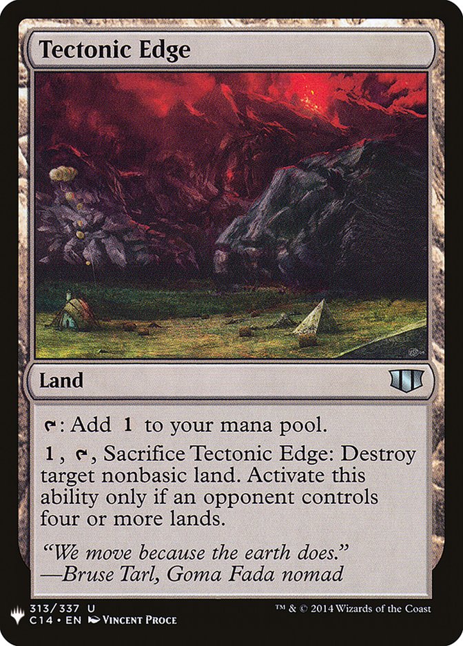 Tectonic Edge [Mystery Booster] | Dragon's Lair Comics and Fantasy Houston TX
