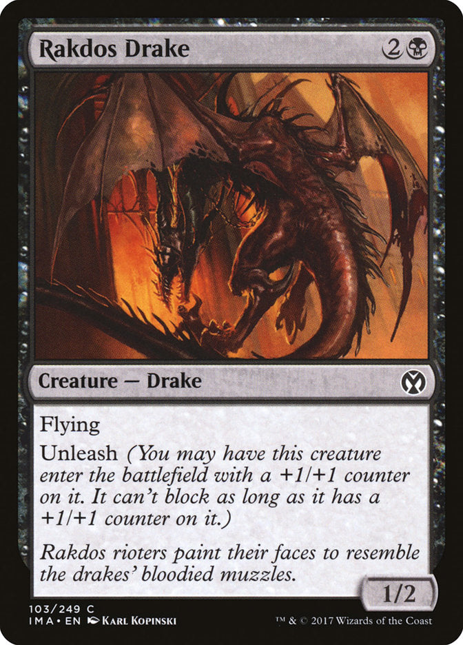 Rakdos Drake [Iconic Masters] | Dragon's Lair Comics and Fantasy Houston TX