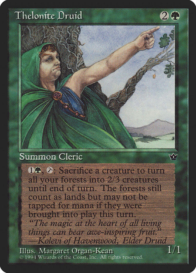 Thelonite Druid [Fallen Empires] | Dragon's Lair Comics and Fantasy Houston TX
