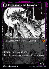 Jerren, Corrupted Bishop // Ormendahl, the Corrupted (Showcase Eternal Night) [Innistrad: Midnight Hunt] | Odin's Place