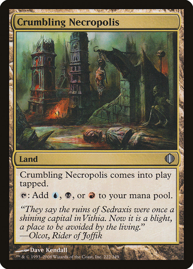 Crumbling Necropolis [Shards of Alara] | Dragon's Lair Comics and Fantasy Houston TX