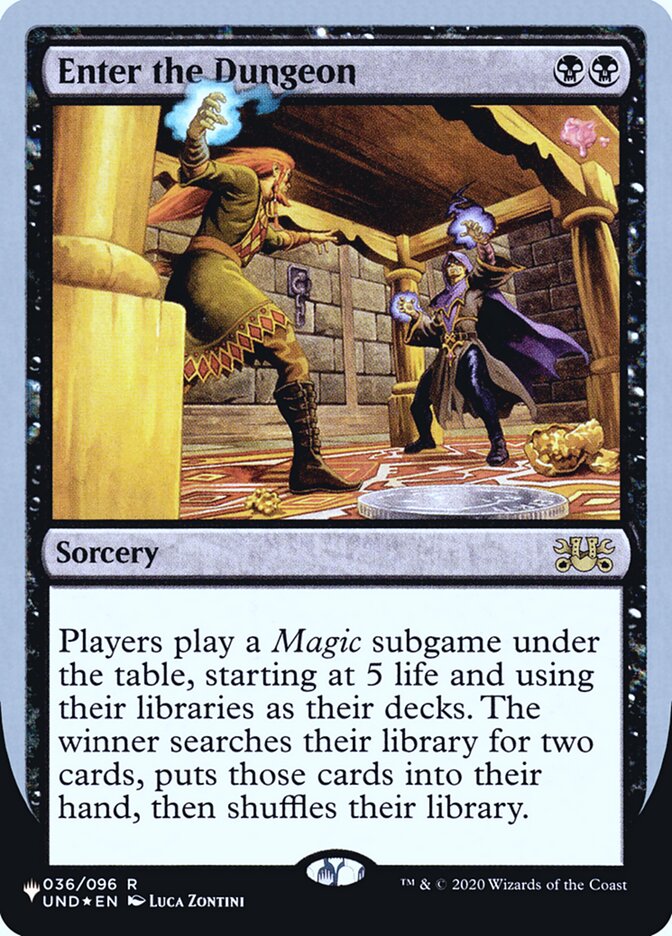 Enter the Dungeon (Unfinity Foil Edition) [The List] | Dragon's Lair Comics and Fantasy Houston TX