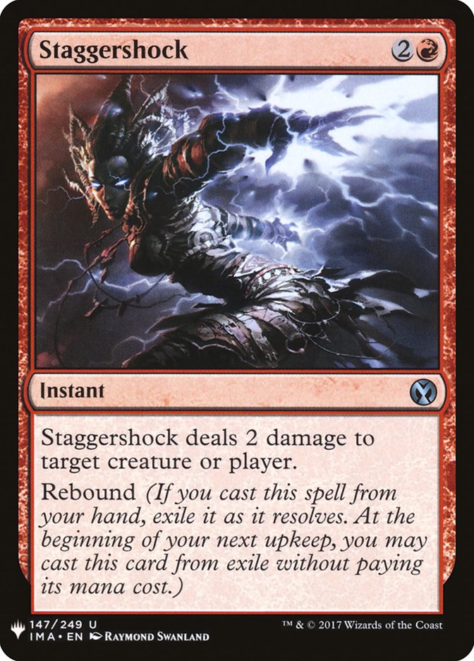 Staggershock [Mystery Booster] | Dragon's Lair Comics and Fantasy Houston TX