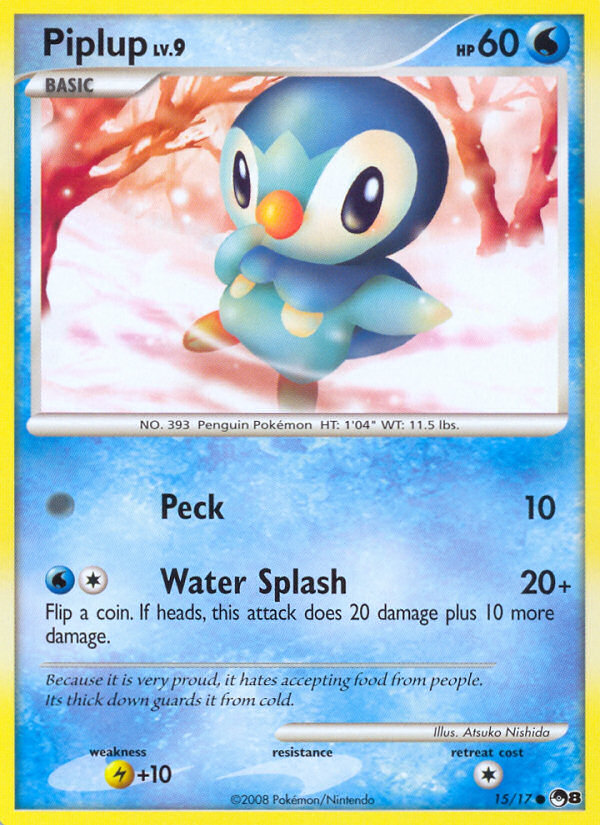 Piplup (15/17) [POP Series 8] | Dragon's Lair Comics and Fantasy Houston TX
