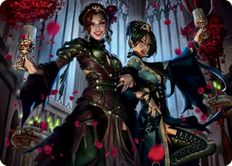 Falkenrath Celebrants 2 Art Card [Innistrad: Crimson Vow Art Series] | Dragon's Lair Comics and Fantasy Houston TX