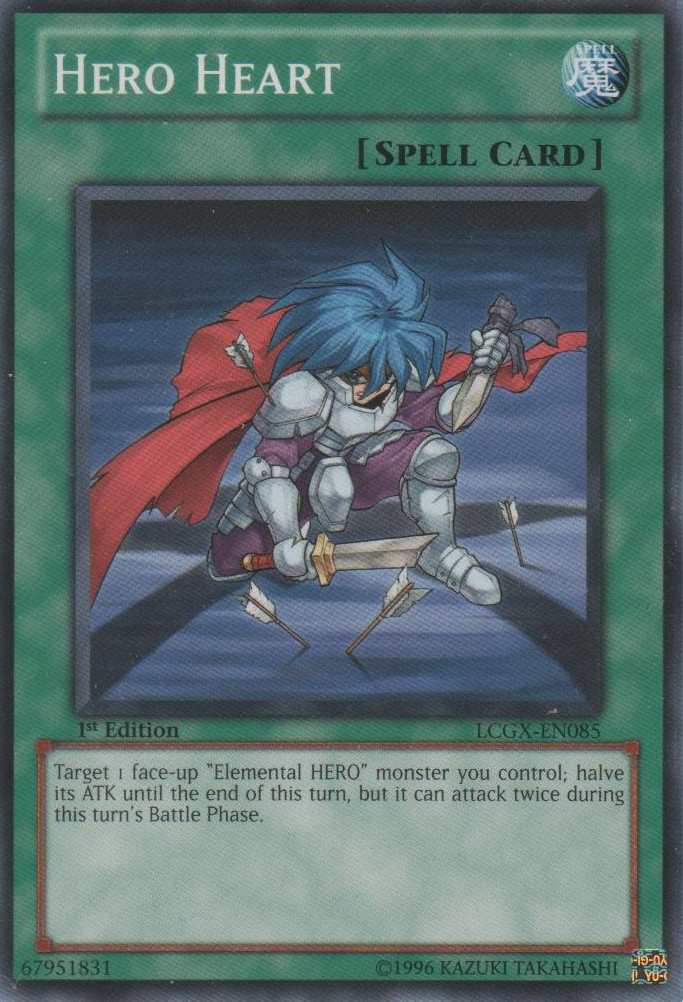 Hero Heart [LCGX-EN085] Common | Dragon's Lair Comics and Fantasy Houston TX
