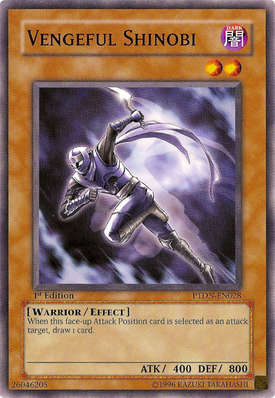 Vengeful Shinobi [PTDN-EN028] Common | Dragon's Lair Comics and Fantasy Houston TX