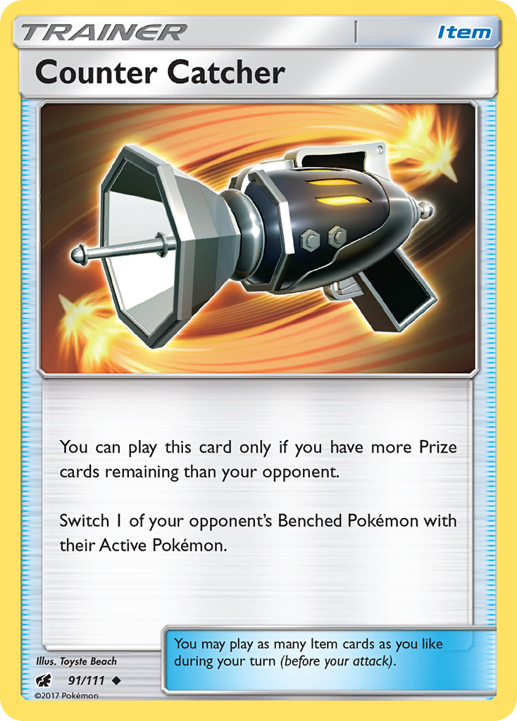 Counter Catcher (91/111) [Sun & Moon: Crimson Invasion] | Dragon's Lair Comics and Fantasy Houston TX