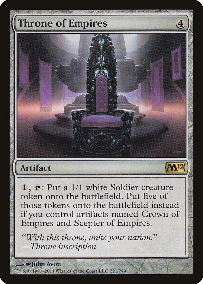 Throne of Empires [Magic 2012] | Dragon's Lair Comics and Fantasy Houston TX