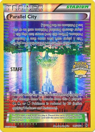 Parallel City (145/162) (Championship Promo Staff) [XY: BREAKthrough] | Dragon's Lair Comics and Fantasy Houston TX