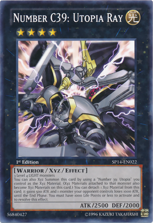 Number C39: Utopia Ray [SP14-EN022] Starfoil Rare | Dragon's Lair Comics and Fantasy Houston TX