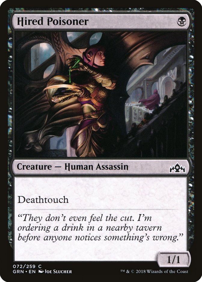 Hired Poisoner [Guilds of Ravnica] | Dragon's Lair Comics and Fantasy Houston TX