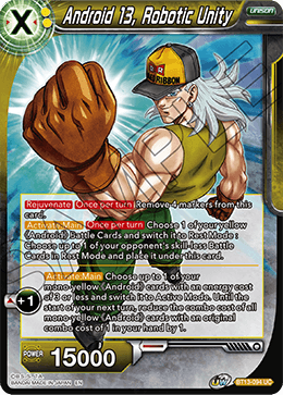 Android 13, Robotic Unity (Uncommon) (BT13-094) [Supreme Rivalry] | Dragon's Lair Comics and Fantasy Houston TX