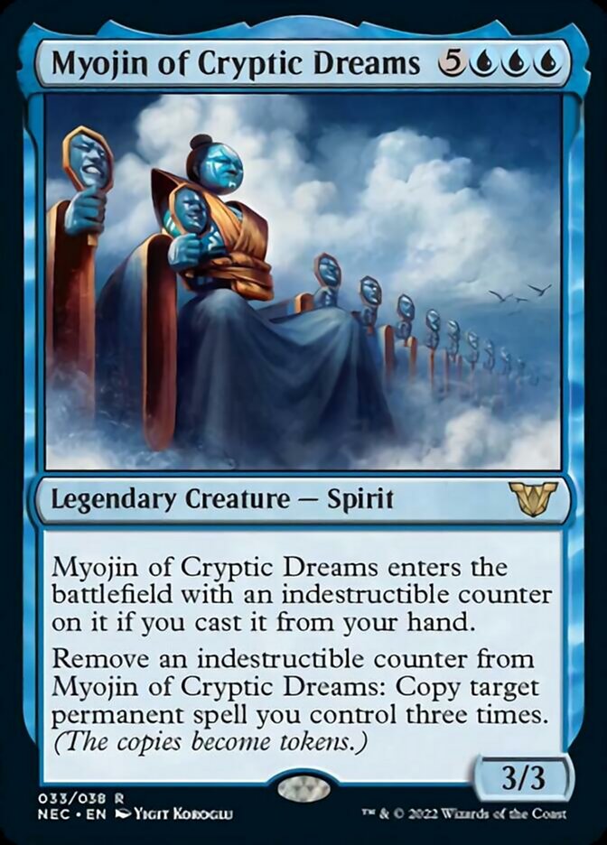 Myojin of Cryptic Dreams [Kamigawa: Neon Dynasty Commander] | Dragon's Lair Comics and Fantasy Houston TX