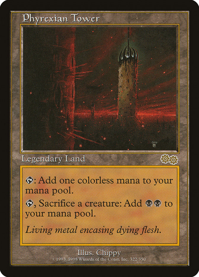 Phyrexian Tower [Urza's Saga] | Dragon's Lair Comics and Fantasy Houston TX