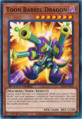 Toon Barrel Dragon [SS04-ENB06] Common | Dragon's Lair Comics and Fantasy Houston TX