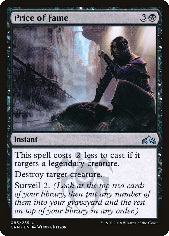 Price of Fame [Guilds of Ravnica] | Dragon's Lair Comics and Fantasy Houston TX