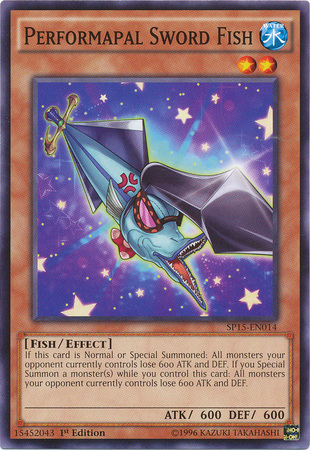Performapal Sword Fish [SP15-EN014] Common | Dragon's Lair Comics and Fantasy Houston TX