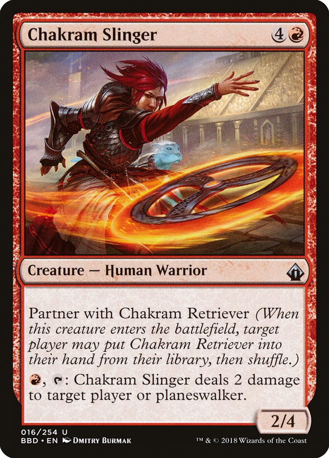 Chakram Slinger [Battlebond] | Dragon's Lair Comics and Fantasy Houston TX