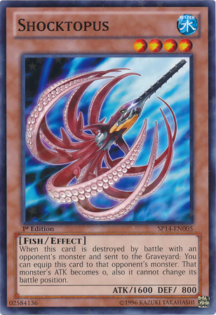 Shocktopus [SP14-EN005] Starfoil Rare | Dragon's Lair Comics and Fantasy Houston TX