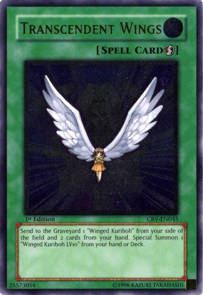 Transcendent Wings [CRV-EN045] Ultimate Rare | Dragon's Lair Comics and Fantasy Houston TX