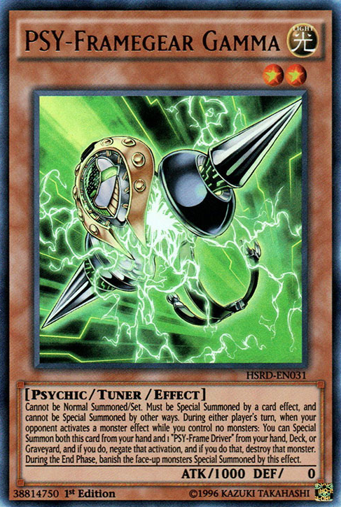 PSY-Framegear Gamma [HSRD-EN031] Ultra Rare | Dragon's Lair Comics and Fantasy Houston TX