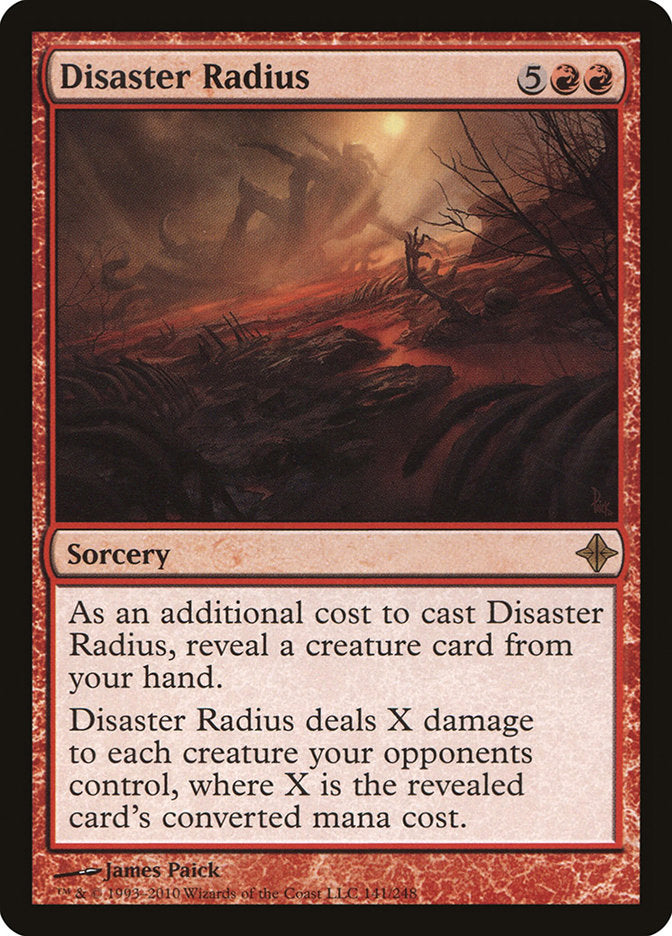 Disaster Radius [Rise of the Eldrazi] | Dragon's Lair Comics and Fantasy Houston TX