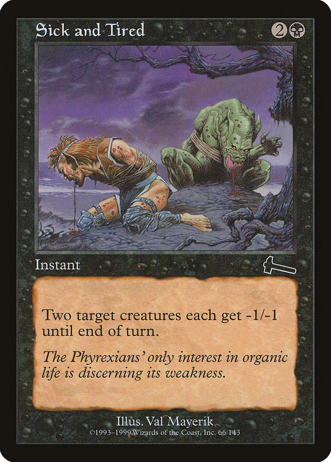 Sick and Tired [Urza's Legacy] | Dragon's Lair Comics and Fantasy Houston TX