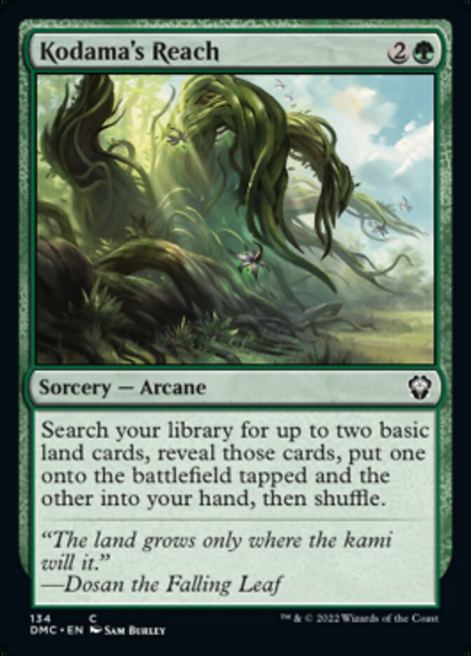 Kodama's Reach [Dominaria United Commander] | Dragon's Lair Comics and Fantasy Houston TX