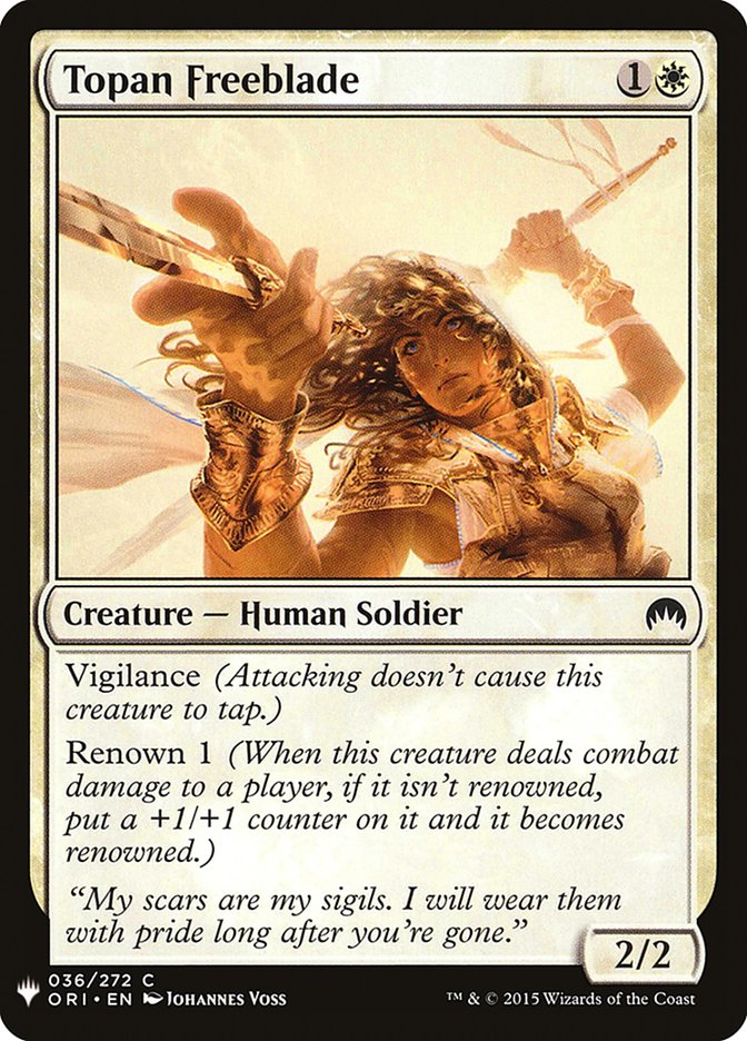 Topan Freeblade [Mystery Booster] | Dragon's Lair Comics and Fantasy Houston TX