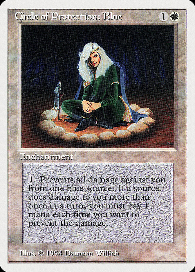 Circle of Protection: Blue [Summer Magic / Edgar] | Dragon's Lair Comics and Fantasy Houston TX