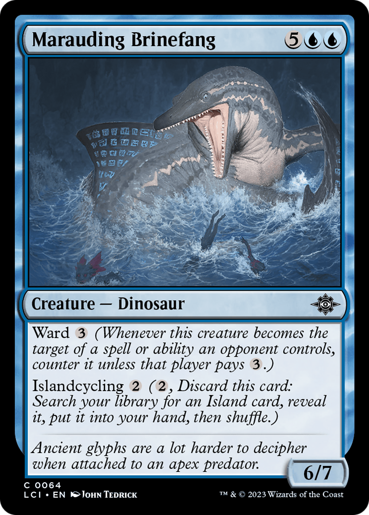 Marauding Brinefang [The Lost Caverns of Ixalan] | Dragon's Lair Comics and Fantasy Houston TX