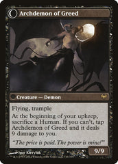 Ravenous Demon // Archdemon of Greed [Dark Ascension] | Dragon's Lair Comics and Fantasy Houston TX