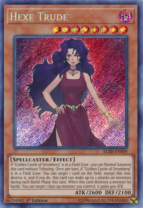 Hexe Trude [BLRR-EN009] Secret Rare | Dragon's Lair Comics and Fantasy Houston TX