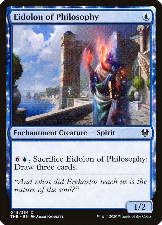 Eidolon of Philosophy [Theros Beyond Death] | Dragon's Lair Comics and Fantasy Houston TX